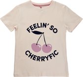 The New Meisjes Bea T-shirt Beige