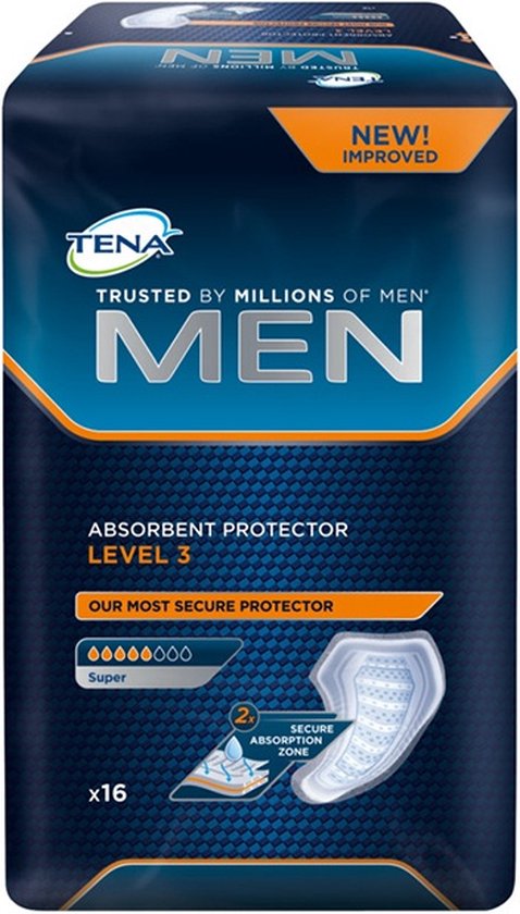 Tena For Men Level 3 Incontinentieverband - 16 stuks - TENA