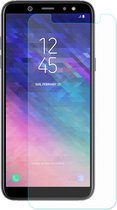 LuxeBass Screenprotector geschikt voor Samsung Galaxy A6 Plus (2018) - glas scherm - bescherming