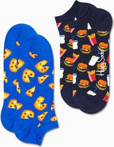 2-Pack Happy Socks Junk Food Low Socks - Maat 41-46