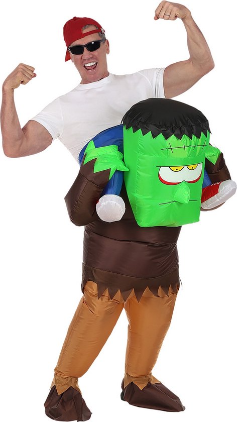 De Hulk Kostuum voor Peuters (Marvel, maat 3-4 jaar) - SKW Balloon