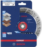 Bosch Accessories 2608900661 EXPERT multi-materiaal diamantslijpschijven, 150 x 22,23 x 2,4 x 12 mm Diameter 150 mm 1 stuk(s)