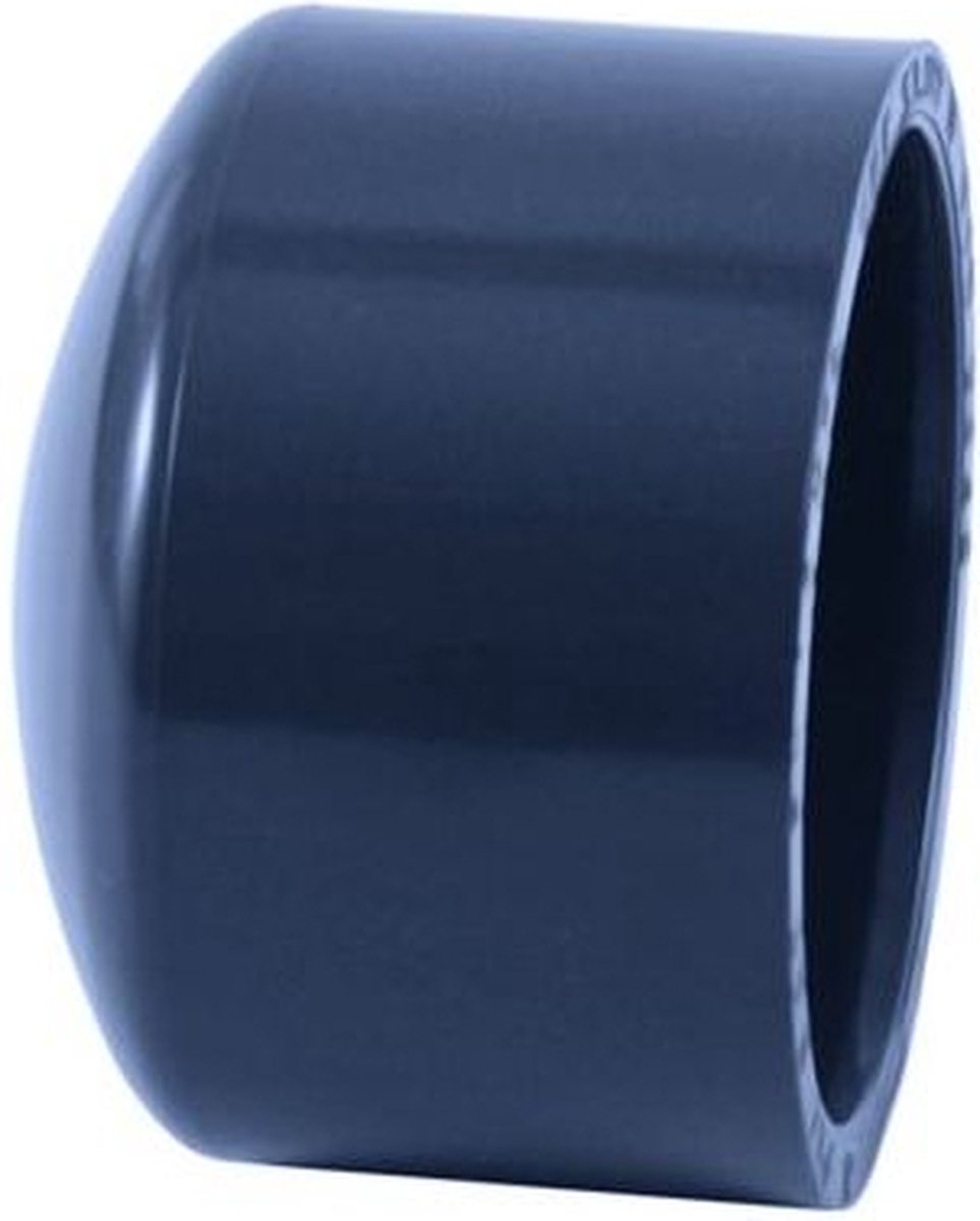 PVC eindkap Ø125mm PN16