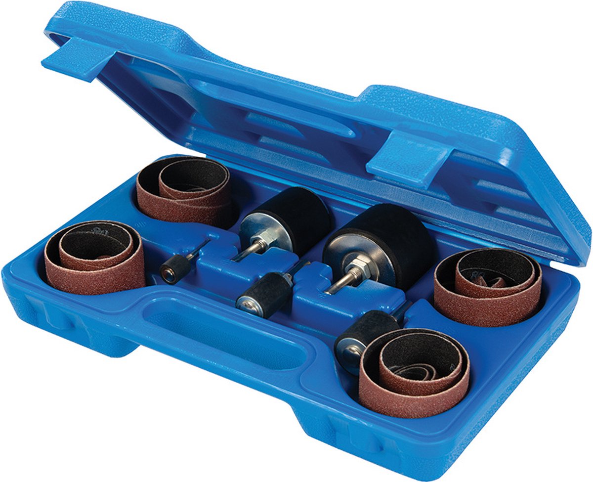 Silverline 25-delige schuurkoker set 80 korrelmaat