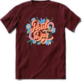 Pride Day | Pride T-Shirt | Grappig LHBTIQ+ / LGBTQ / Gay / Homo / Lesbi Cadeau Shirt | Dames - Heren - Unisex | Tshirt Kleding Kado | - Burgundy - XL