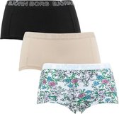 Bjorn Borg Mini floral Dames Onderbroek-3P-Multi-Maat 34