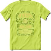 10 Jaar Legendarisch Gerijpt T-Shirt | Mos - Ivoor | Grappig Verjaardag en Feest Cadeau Shirt | Dames - Heren - Unisex | Tshirt Kleding Kado | - Groen - 3XL