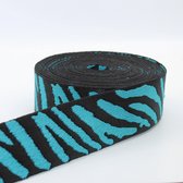 Leduc 5 meter Zebra Tassenband 50mm