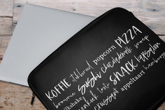 Housse pour ordinateur portable 15 pouces - Cuisine - Nourriture - Citations - Housse pour ordinateur portable - Cadeau pour femme
