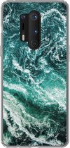 OnePlus 8 Pro - Marbre - Motif - Pierres naturelles - Coque de téléphone en Siliconen