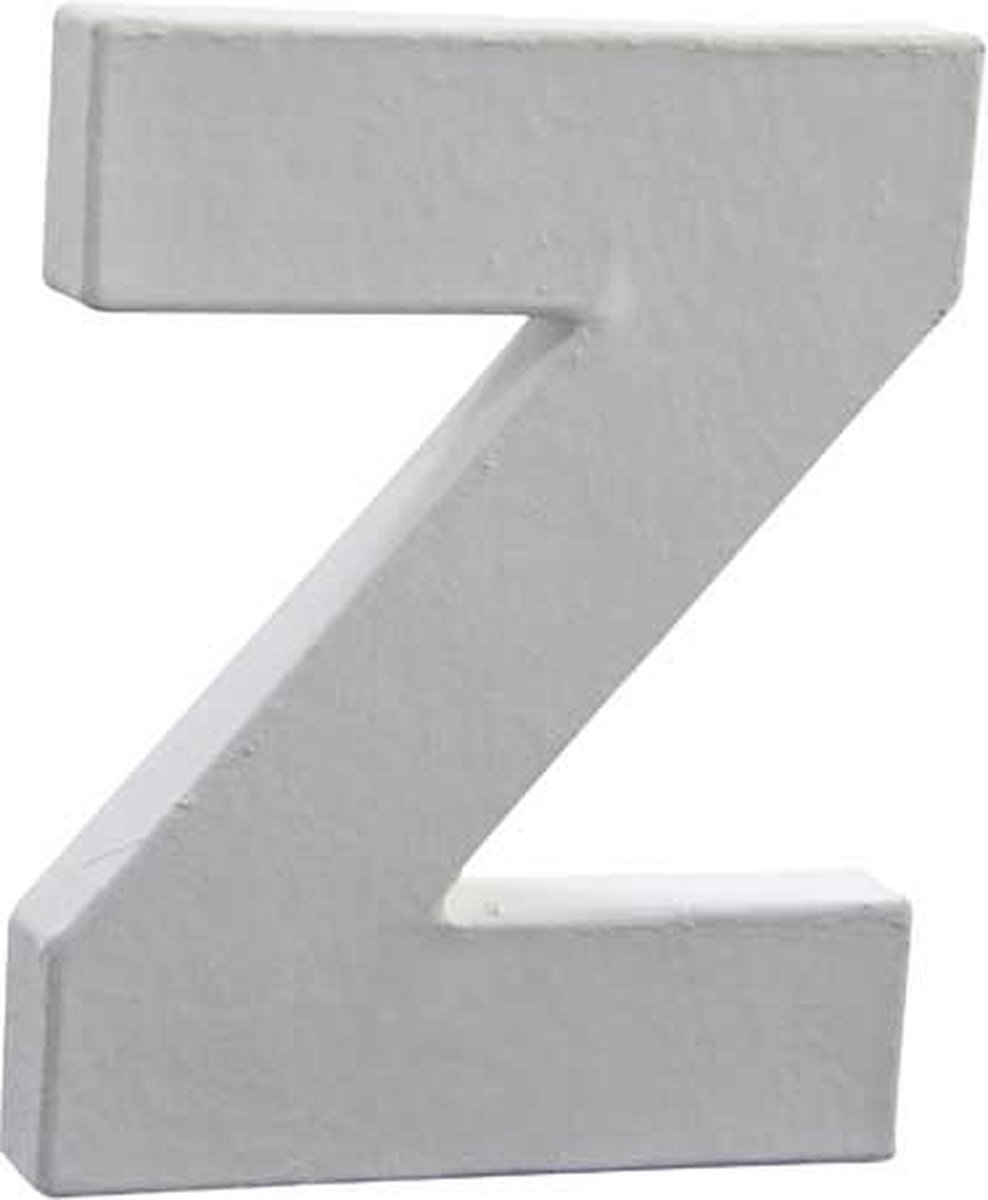 Letter wit Z 12 cm