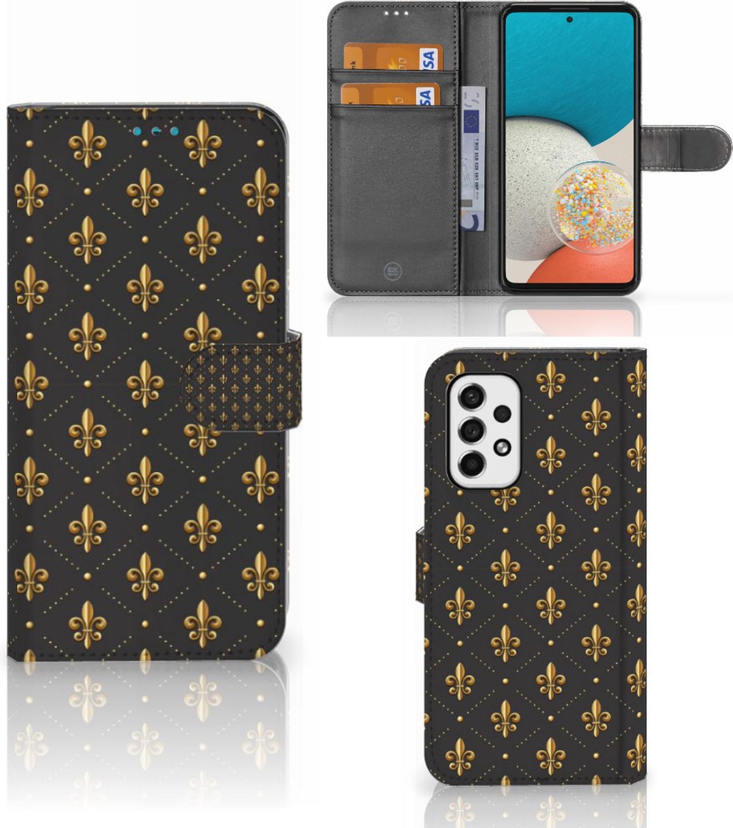 Samsung Galaxy A53 Telefoon Hoesje Franse Lelie