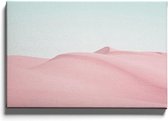 Walljar - Sand Dunes - Muurdecoratie - Canvas schilderij