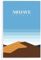 Walljar - Mojave Dessert United States II - Muurdecoratie - Poster