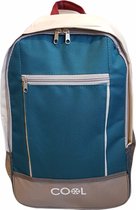 COOL - Koelrugtas 20 ltr. Blauw - Coolerbag - Backpack - Koeltas - Koel rugzak - Strand rugtas - 31 x 16 x 45 cm