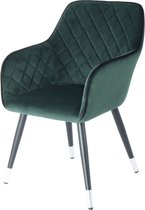 Amino 625 stoel, donkergroen / zwart