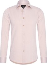 Overhemd  Andrew Slim fit met stretch Light Rose Size : 2XL