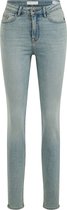 WE Fashion Dames high rise skinny jeans met stretch