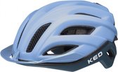 fietshelm ked champion visor l (58-61 cm) - blue matt