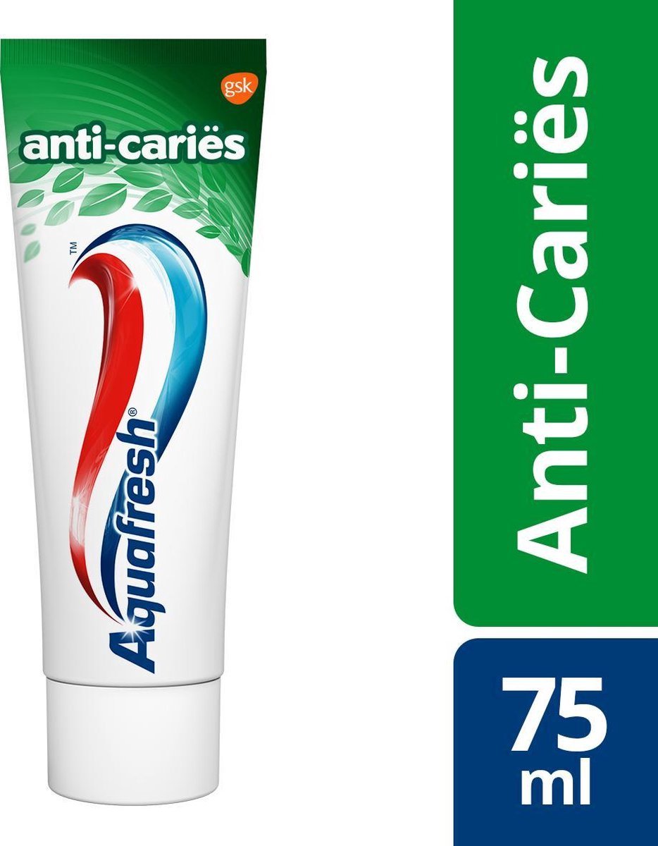 Goedkoopste Aquafresh Anti Cariës Tandpasta voor gezonde tanden 75ml