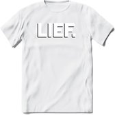 Lief - Valentijn T-Shirt | Grappig Valentijnsdag Cadeautje voor Hem en Haar | Dames - Heren - Unisex | Kleding Cadeau | - Wit - XL