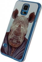 Xccess Metal Cover Samsung Galaxy S5/S5 Plus Funny Rhino