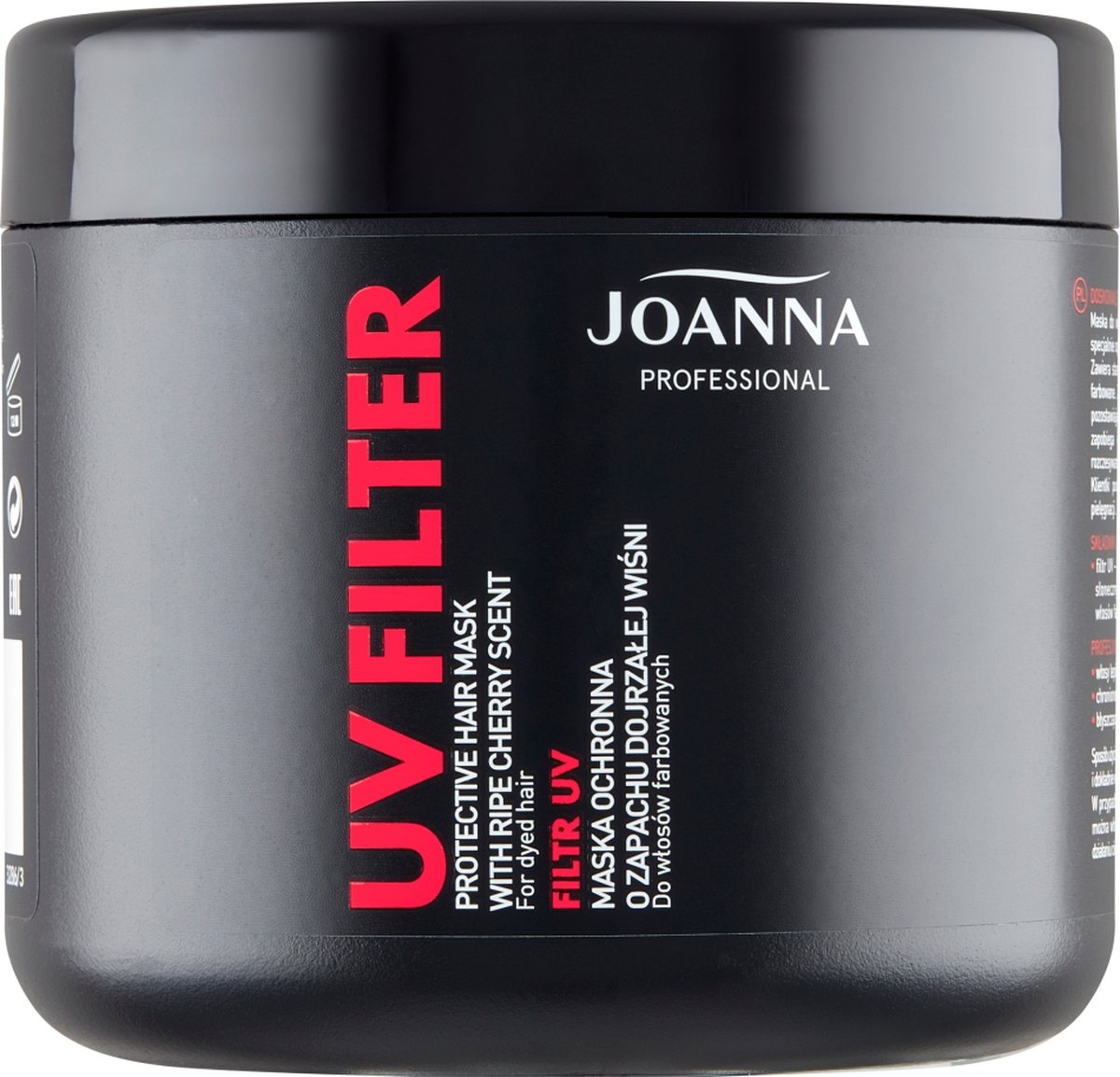 Joanna Professional - Uv Filter Protective Hair Mask For Dyed Hair 500G