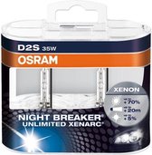 Osram Xenarc Night Breaker Unlimited autolamp D2S 35 W Xenon P32d-2 3200 lm