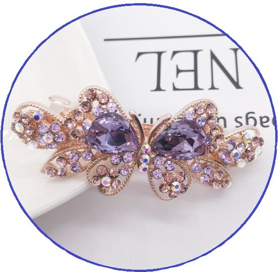 Pinces à cheveux - Épingle à cheveux - Pince à cheveux - Épingle à cheveux - Barettes et pinces à cheveux - Set de 3 pièces - Papillon