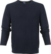 OLYMP - Trui Knitwear Donkerblauw - 3XL - Modern-fit