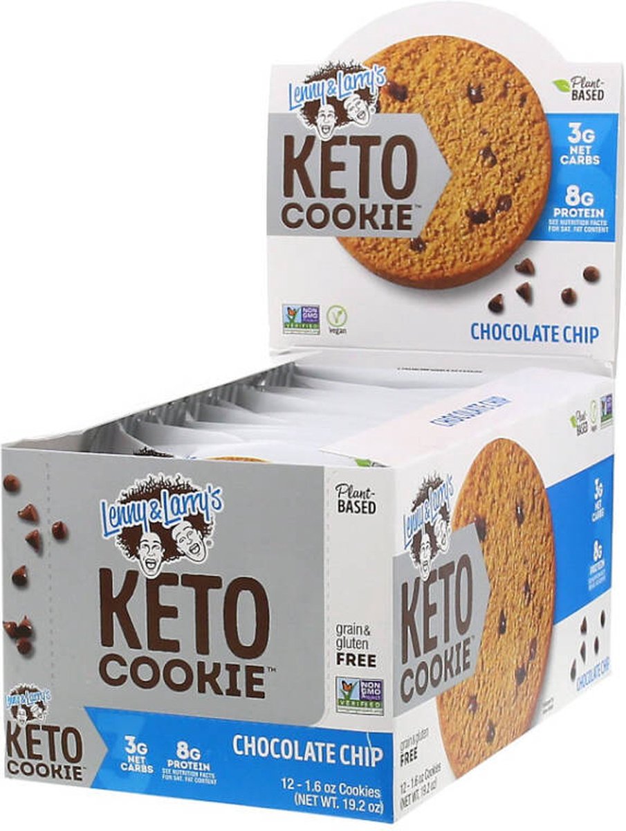 Lenny & Larry's Keto Cookie 12x45g — Chocolate Chip