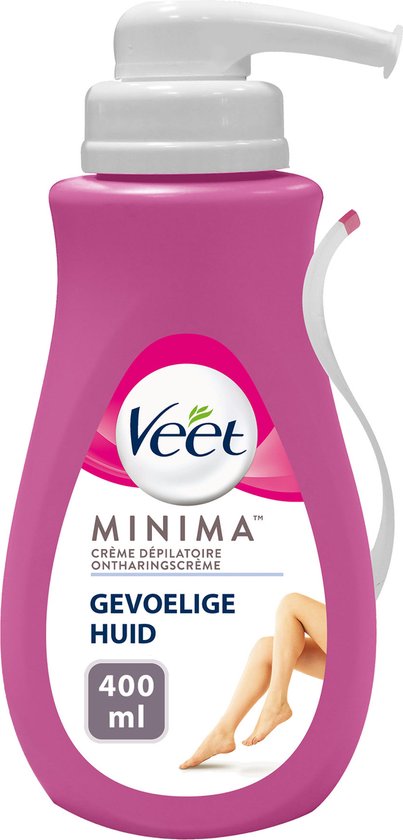 reparatie Verhandeling hamer Veet Minima Ontharingscrème - Gevoelige Huid - 400 ml | bol.com