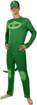 FUNIDELIA Déguisement Gekko - Pyjama Homme - Taille : M - Vert