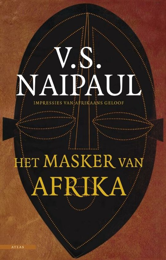 Cover van het boek 'Het masker van Afrika' van V.S. Naipaul