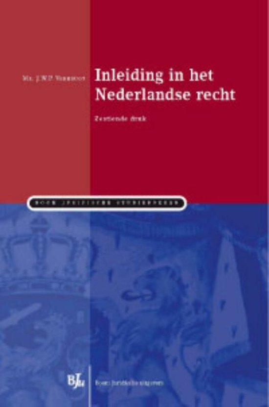 Inleiding in het Nederlandse recht - cover