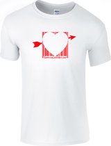 T-shirt | Valentine's Day | Happy Valentines Day - XXL, Dames