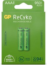 GP Recyko Gp Oplaadbaar Batterij Aaa A2 950mah