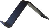 GoudmetHout Industriële Plankdrager L-vorm 10 cm - Per stuk - Staal - Mat Zwart - 4 cm x 10 cm x 15 cm