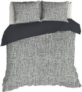 Romanette dekbedovertrek Tweed flanel lits-jumeaux XL
