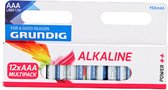 Grundig AAA Alkaline Batterijen 950mAh 12 Stuks