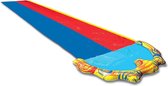 Waterglijbanen voor kinderen - Dubbele rijstrook slip en glijbaan - Zomer plezier - Opblaasbare speelgoed met water sprinklers