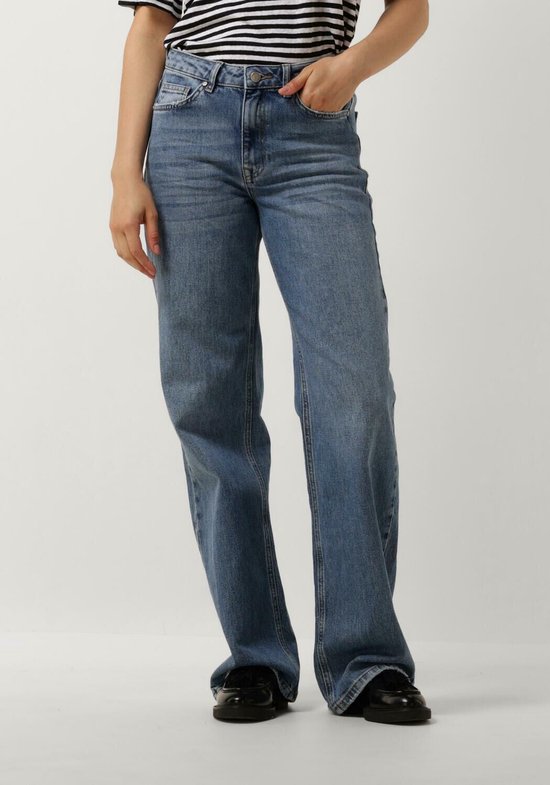 My Essential Wardrobe 35 The Louis 139 High Wide Y Jeans Dames - Broek - Blauw - Maat 27/32
