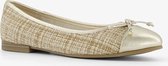 Nova dames ballerina beige goud - Maat 42