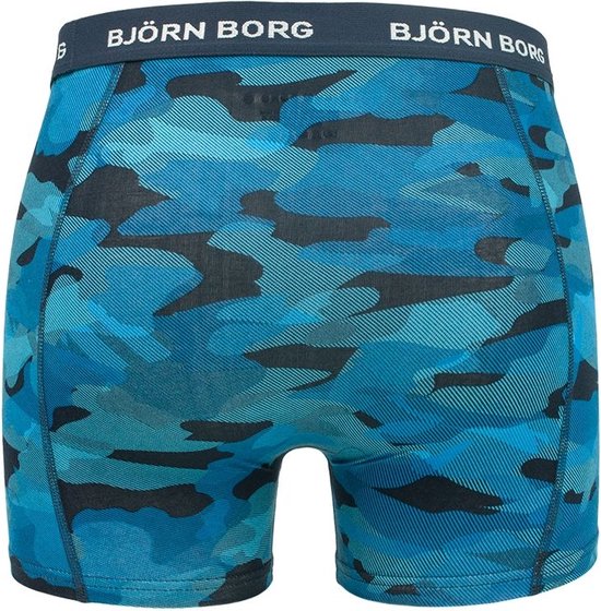 Bjorn Borg 3p SHORTS SHADELINE SAMMY - Sportonderbroek casual - mannen - blauw - L - Björn Borg