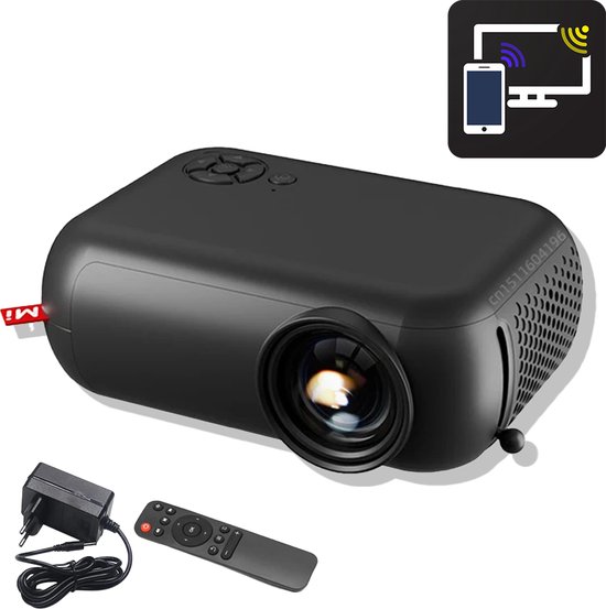 Mini Beamer - Projector - Thuisbioscoop - Beamer - Mini Projector - Cinema Beamer- HD- 4K-
