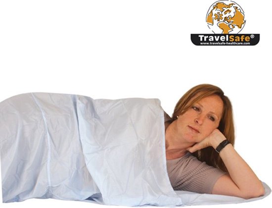 Travelsafe Cotton Inlet - Deken - 1pers. - Beige/ Brown van Travelsafe — afbeelding 4