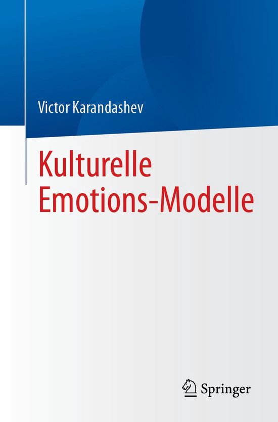 Psychology (German Language) - Kulturelle Emotions-Modelle - cover