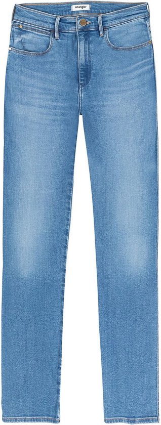 Wrangler Dames Jeans Broeken SLIM slim Fit Blauw 38W / 32L Volwassenen