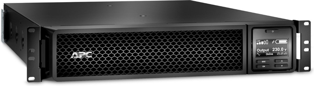 APC Smart-UPS On-Line 1500VA noodstroomvoeding 6x C13 uitgang, rackmountable, NMC