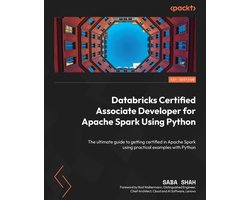 Omslag van Databricks Certified Associate Developer for Apache Spark Using Python